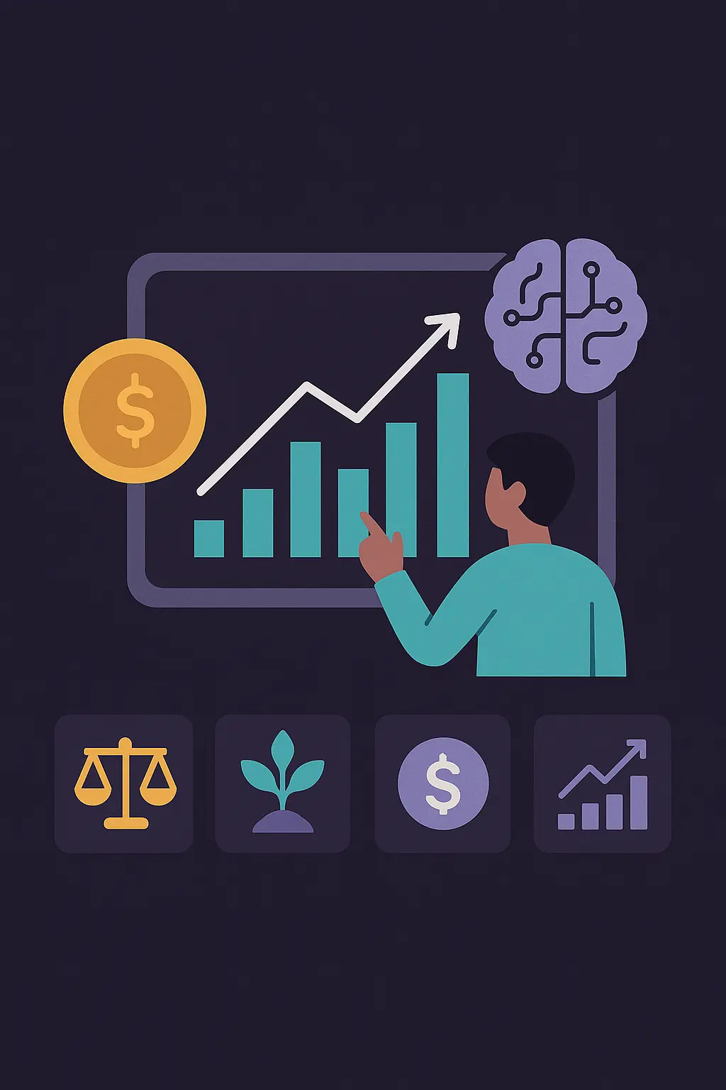 Investment strategy illustration